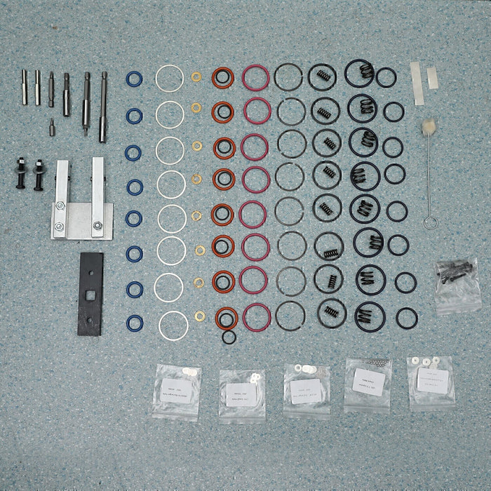 DURAFORCE For 7.3L PowerStroke Injector Rebuild Kit w/vice clamp & tools & springs, 94-03