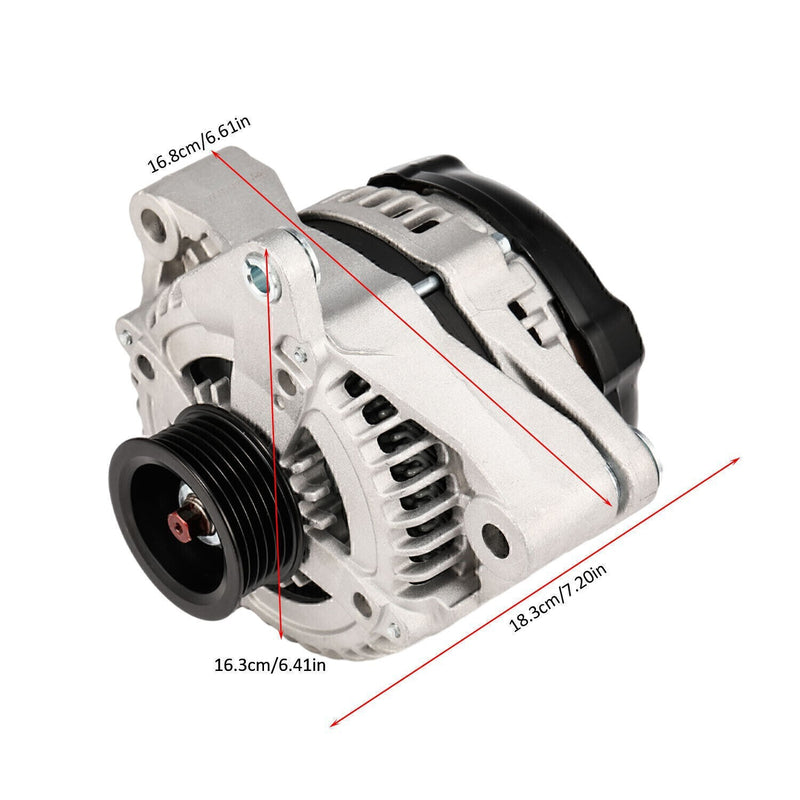DURAFORCE Alternator New For 2003 2004-2009 Lexus GX470 Toyota 4Runner Sequoia Tundra 4.7L
