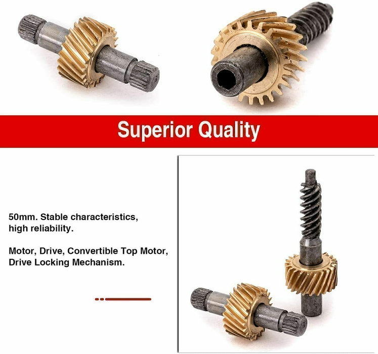 DURAFORCE New Convertible Top Latch Motor Gear Repair Kit for BMW E36 E46 E64 67618370816!