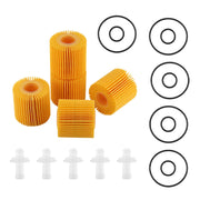 DURAFORCE 5PCS Oil Filter Kit For Toyota Avalon Camry Highlander Petrol 04152-YZZA1 US!
