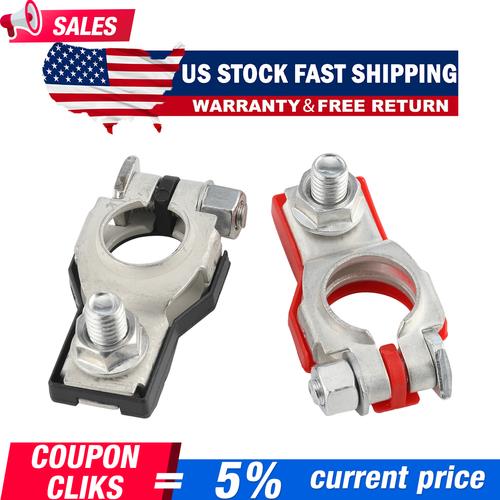 DURAFORCE Battery Terminal Set Positive / Negative Fit INFINIT/NISSAN 243407F000 ※