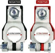 DURAFORCE Battery Terminal Set Positive / Negative Fit INFINIT/NISSAN 243407F000 ※