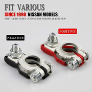 DURAFORCE Battery Terminal Set Positive / Negative Fit INFINIT/NISSAN 243407F000 ※