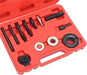 DURAFORCE 13pc Power Steering Pump Pulley Puller Remover & Alternator Installer Tool Kit