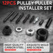 DURAFORCE 13pc Power Steering Pump Pulley Puller Remover & Alternator Installer Tool Kit