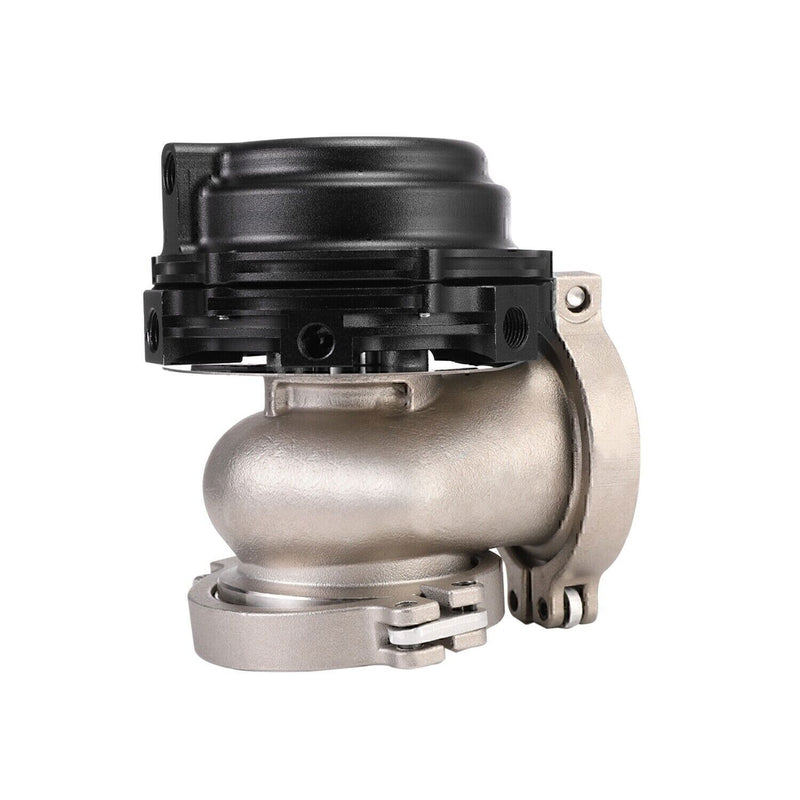 DURAFORCE 44mm External Wastegate For Tial MVR V-Band Flange Turbo 14PSI Spring Black