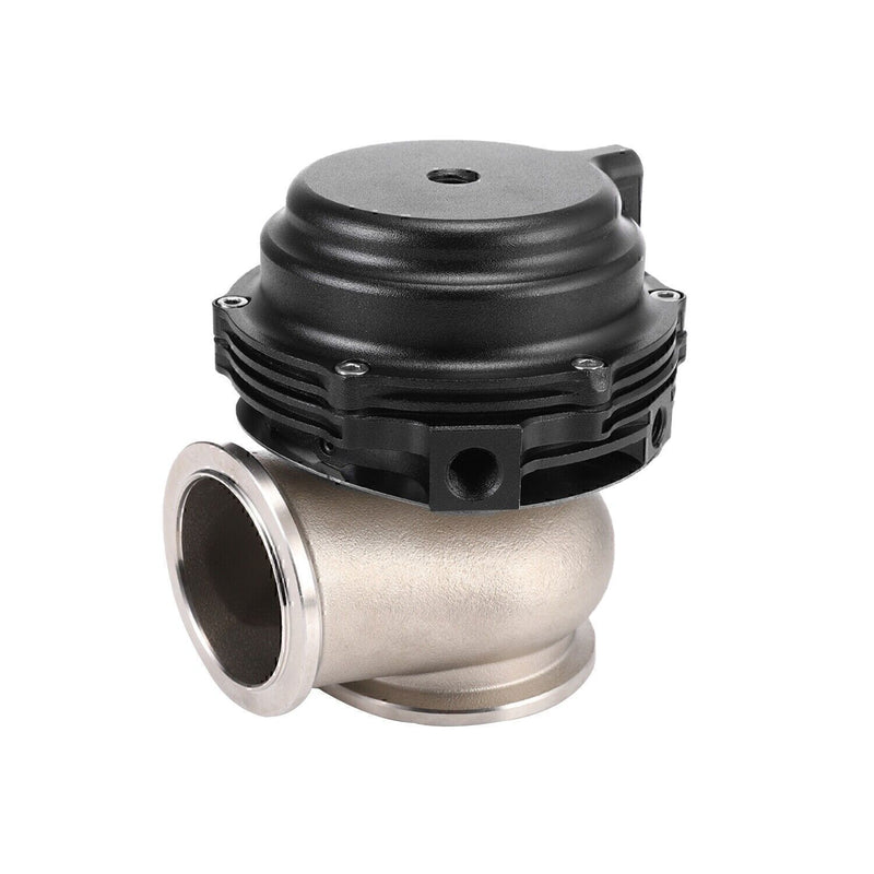 DURAFORCE 44mm External Wastegate For Tial MVR V-Band Flange Turbo 14PSI Spring Black