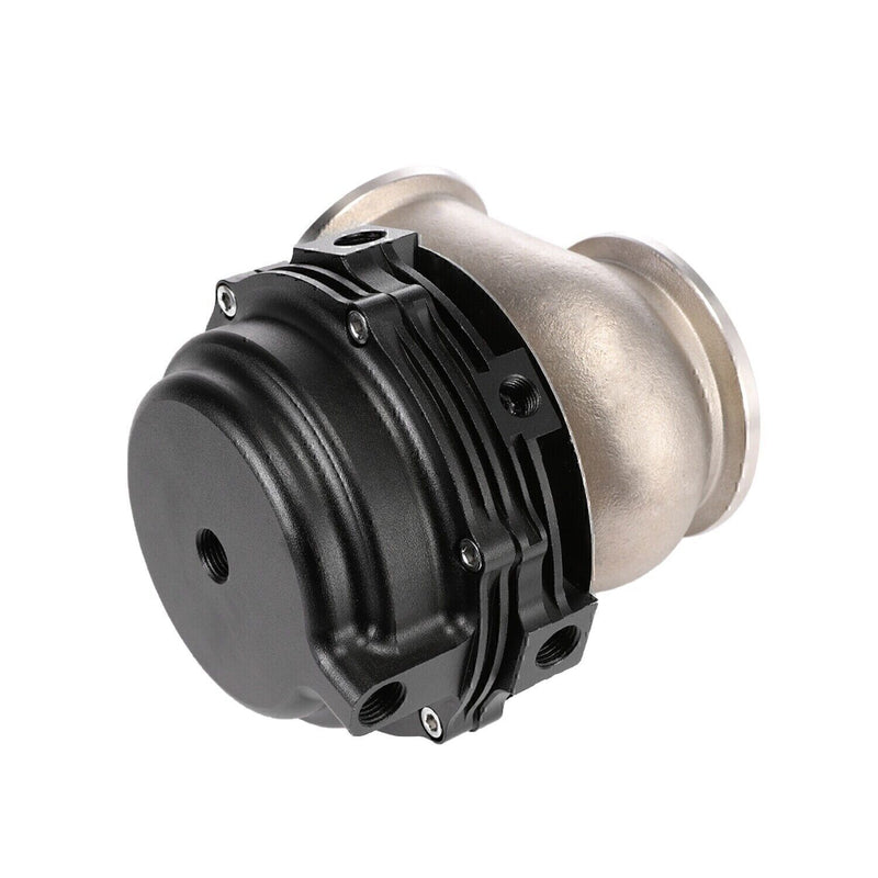 DURAFORCE 44mm External Wastegate For Tial MVR V-Band Flange Turbo 14PSI Spring Black