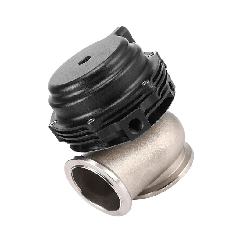 DURAFORCE 44mm External Wastegate For Tial MVR V-Band Flange Turbo 14PSI Spring Black