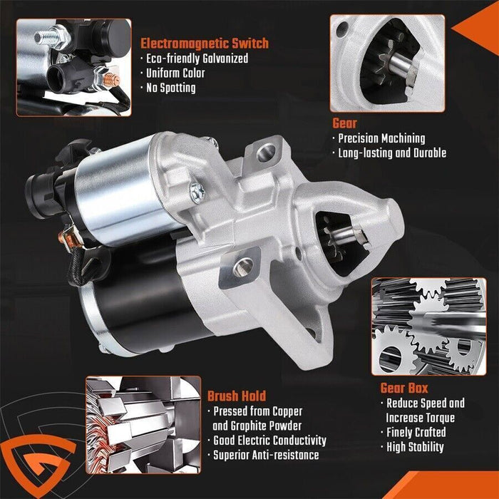 DURAFORCE Starter Fit For Chevrolet Silverado 1500 4.3 5.3L 6.2L 14-16 M000T24072 12655055