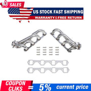 DURAFORCE For 1979-1993 Mustang 5.0 V8 GT/LX/SVT Stainless Steel Exhaust Manifold Headers
