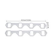 DURAFORCE For 1979-1993 Mustang 5.0 V8 GT/LX/SVT Stainless Steel Exhaust Manifold Headers