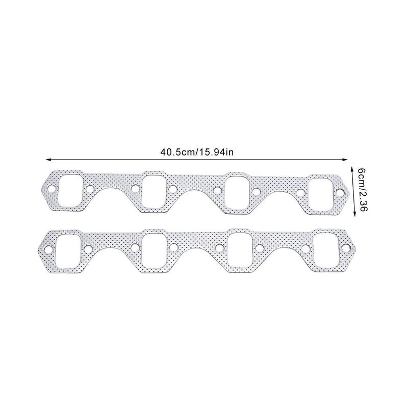 DURAFORCE For 1979-1993 Mustang 5.0 V8 GT/LX/SVT Stainless Steel Exhaust Manifold Headers