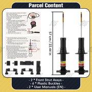 DURAFORCE Front Shock Absorber Struts 84977478 for Chevy Tahoe Silverado Suburban Magnetic