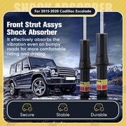 DURAFORCE Front Shock Absorber Struts 84977478 for Chevy Tahoe Silverado Suburban Magnetic