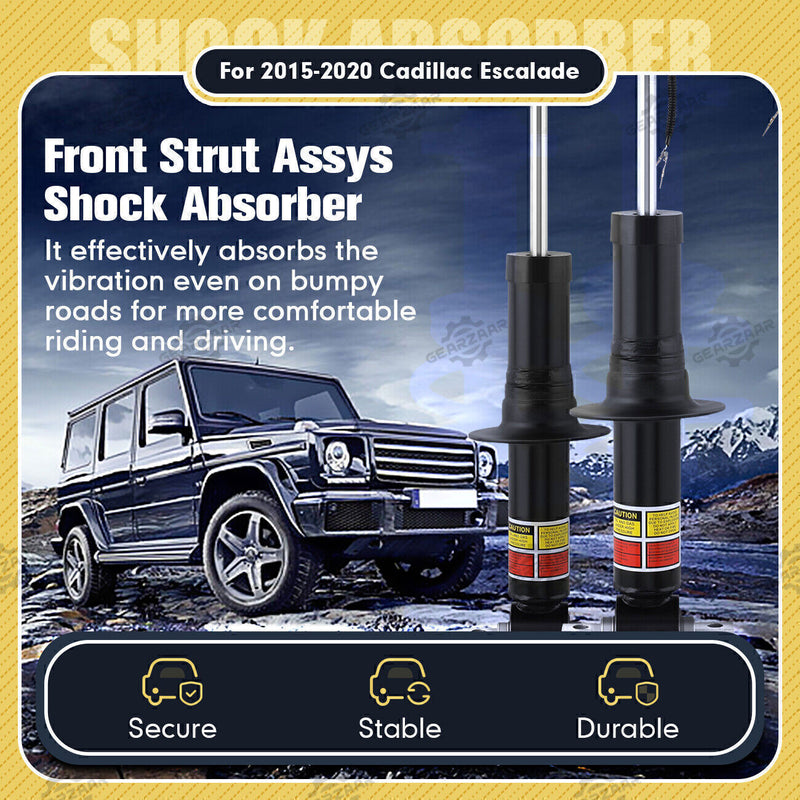 DURAFORCE Front Shock Absorber Struts 84977478 for Chevy Tahoe Silverado Suburban Magnetic