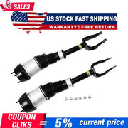DURAFORCE Pair Front Air Suspension Shock Struts w/ADS For Mercedes W166 X166 GL450 GLS550