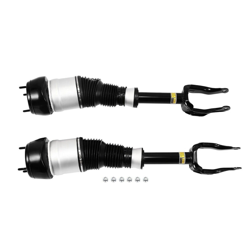 DURAFORCE Pair Front Air Suspension Shock Struts w/ADS For Mercedes W166 X166 GL450 GLS550