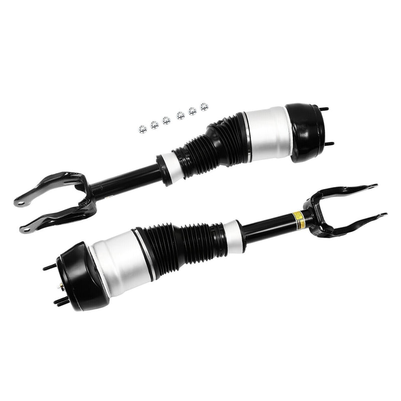 DURAFORCE Pair Front Air Suspension Shock Struts w/ADS For Mercedes W166 X166 GL450 GLS550