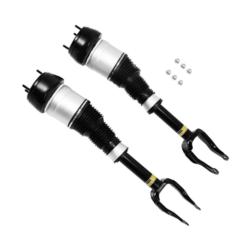 DURAFORCE Pair Front Air Suspension Shock Struts w/ADS For Mercedes W166 X166 GL450 GLS550