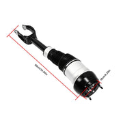 DURAFORCE Pair Front Air Suspension Shock Struts w/ADS For Mercedes W166 X166 GL450 GLS550