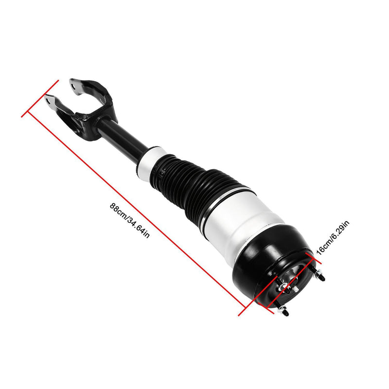 DURAFORCE Pair Front Air Suspension Shock Struts w/ADS For Mercedes W166 X166 GL450 GLS550