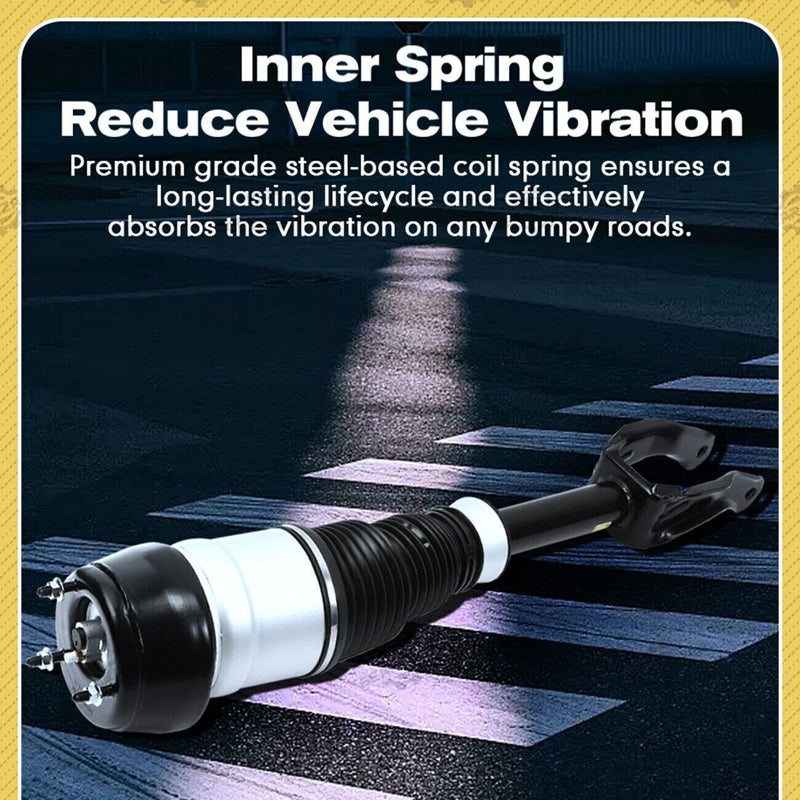 DURAFORCE Pair Front Air Suspension Shock Struts w/ADS For Mercedes W166 X166 GL450 GLS550