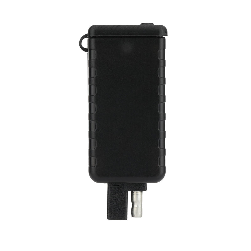 DURAFORCE Motorcycle Dual USB Charger SAE -USB Cable Adapter Voltmeter for CellPhone GPS