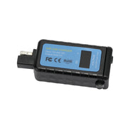 DURAFORCE Motorcycle Dual USB Charger SAE -USB Cable Adapter Voltmeter for CellPhone GPS