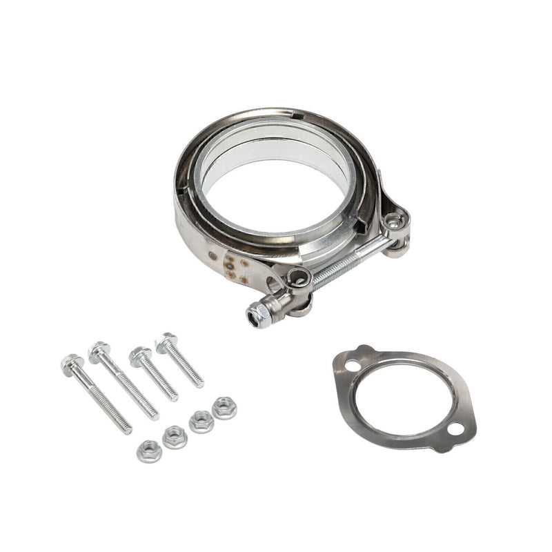 DURAFORCE Y-PIPE UP PIPE TURBO INSTALL GASKET CLAMP Kit FOR 03-07 FORD 6.0 POWERSTROKE