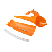 DURAFORCE For Harley Touring Dyna Orange Primary Oil Fill Funnel Drip Free Oil Filter Kit