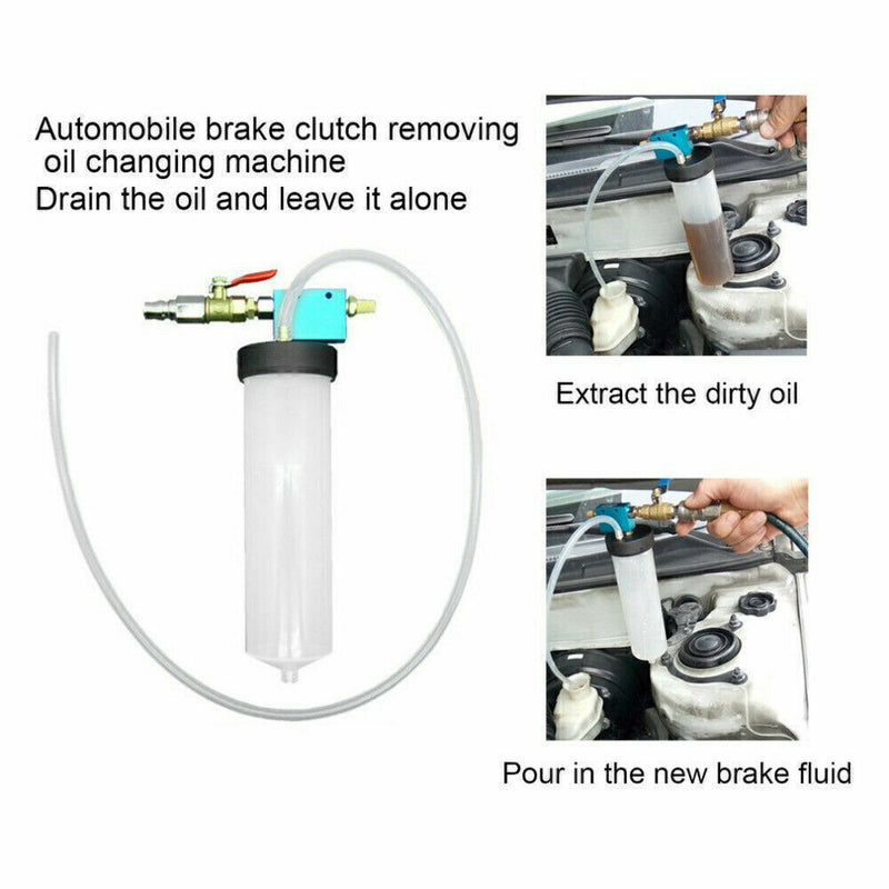 DURAFORCE Car Vehicle Vacuum Brake Bleeder Tank Fluid Oil Change Pump Equipment Tool Kit