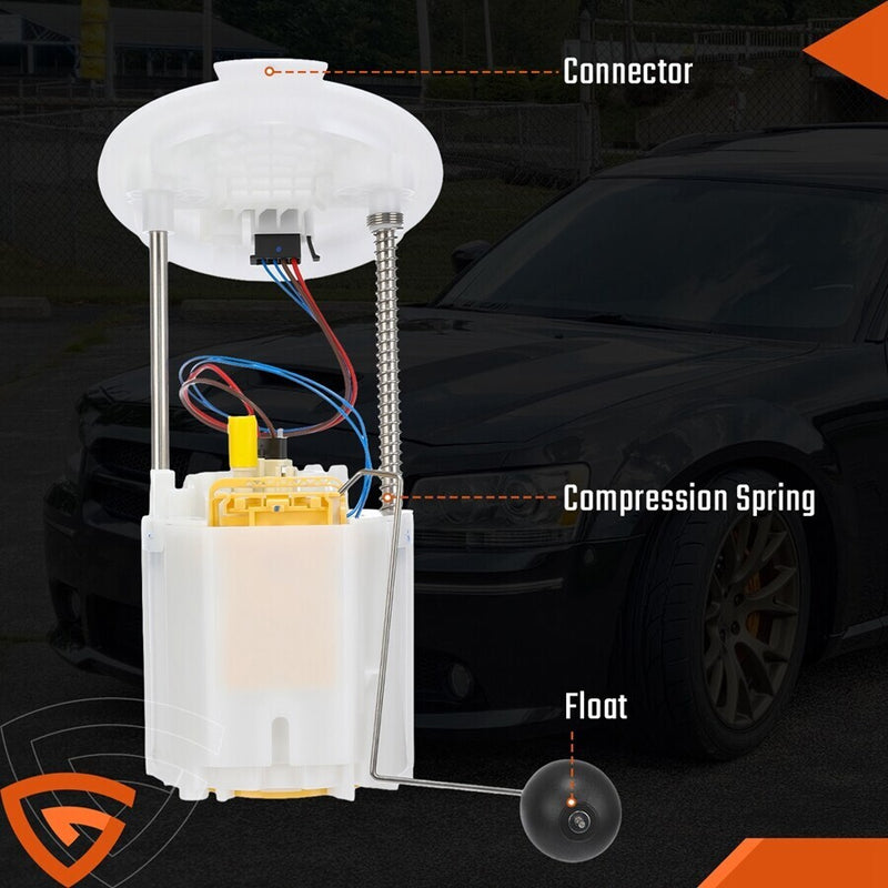 DURAFORCE Fuel Pump Left+Right For 05-15 Chrysler Dodge Charger Challenger 5136023 5136022