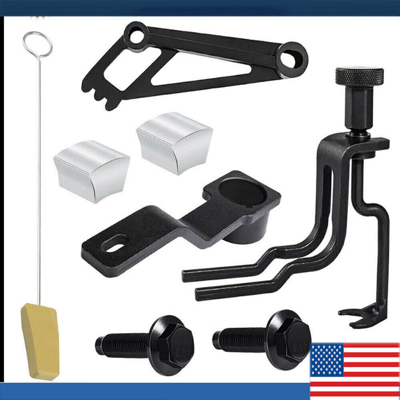 DURAFORCE Cam Phaser Lock Out Kit Camshaft Bolt and Timing Chain Tool For Ford 4.6l 5.4 3V