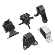 DURAFORCE 5pcs Engine Motor Mount Set for 2002-2006 Honda CR-V 2.4L 4WD Automatic Trans