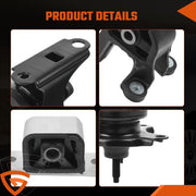 DURAFORCE 5pcs Engine Motor Mount Set for 2002-2006 Honda CR-V 2.4L 4WD Automatic Trans