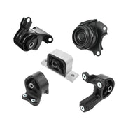 DURAFORCE 5pcs Engine Motor Mount Set for 2002-2006 Honda CR-V 2.4L 4WD Automatic Trans