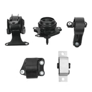 DURAFORCE 5pcs Engine Motor Mount Set for 2002-2006 Honda CR-V 2.4L 4WD Automatic Trans