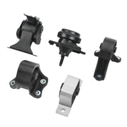 DURAFORCE 5pcs Engine Motor Mount Set for 2002-2006 Honda CR-V 2.4L 4WD Automatic Trans