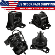 DURAFORCE AT Trans Engine Motor Mounts Kit Fits 1998 1999 -2002 Honda Accord 2.3L AT Trans