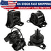 DURAFORCE AT Trans Engine Motor Mounts Kit Fits 1998 1999 -2002 Honda Accord 2.3L AT Trans