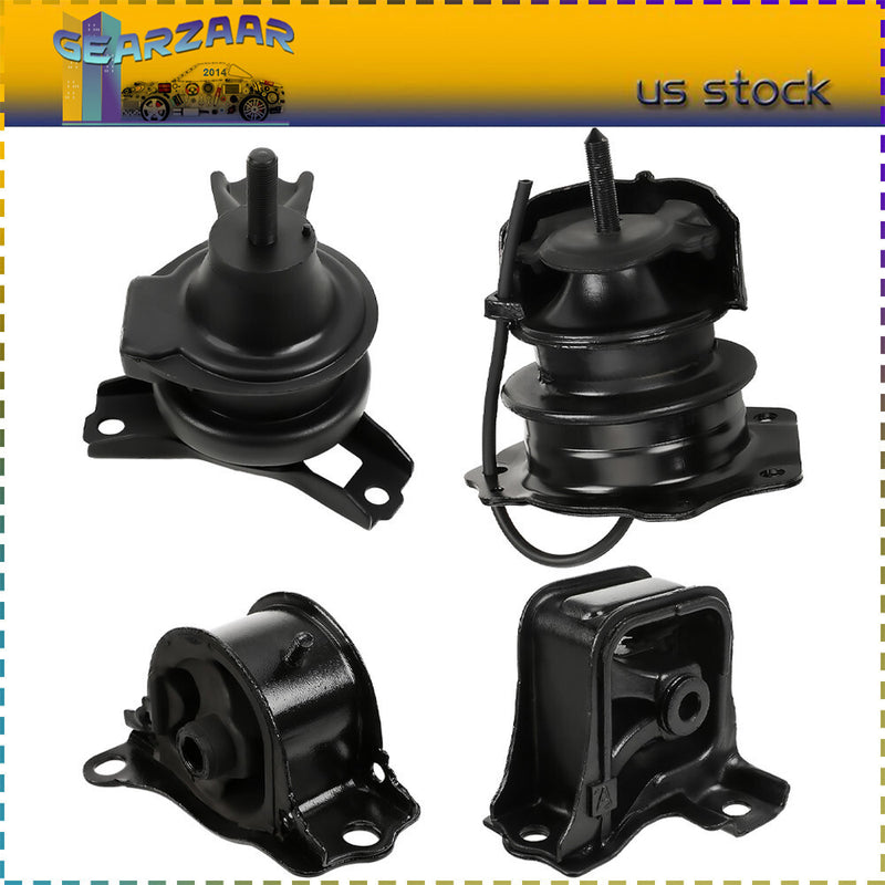 DURAFORCE AT Trans Engine Motor Mounts Kit Fits 1998 1999 -2002 Honda Accord 2.3L AT Trans