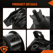 DURAFORCE AT Trans Engine Motor Mounts Kit Fits 1998 1999 -2002 Honda Accord 2.3L AT Trans
