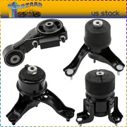 DURAFORCE 4x Fit for 2004-2006 Toyota Sienna 3.3L 2WD Engine Motor & Trans Mount Set