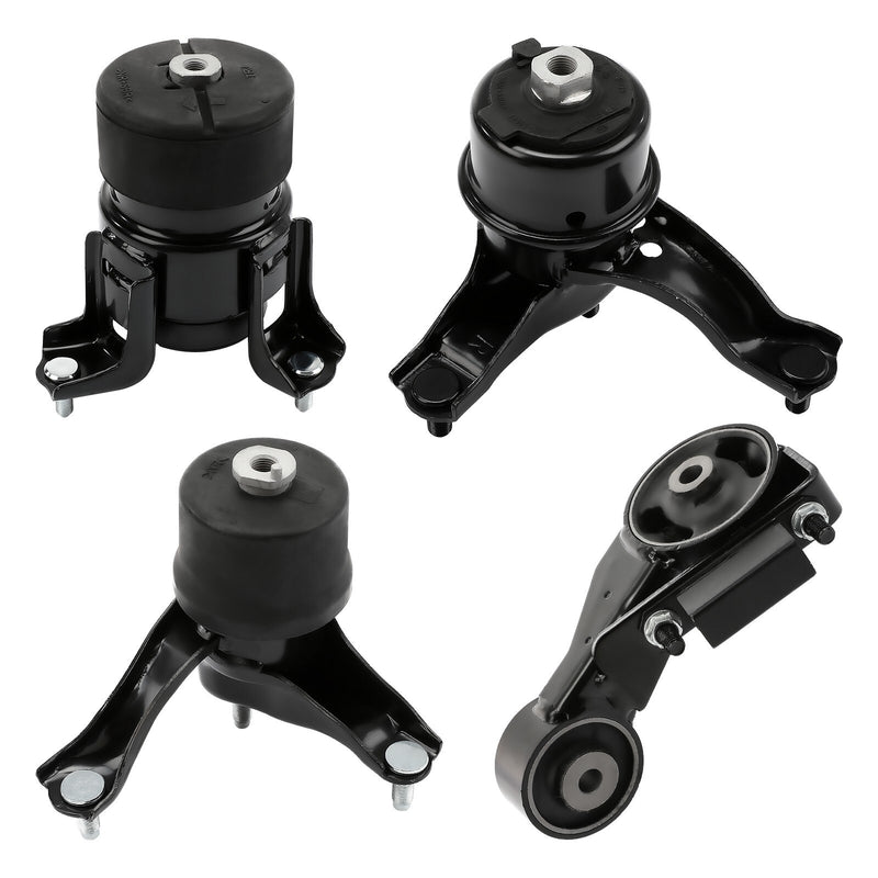DURAFORCE 4x Fit for 2004-2006 Toyota Sienna 3.3L 2WD Engine Motor & Trans Mount Set