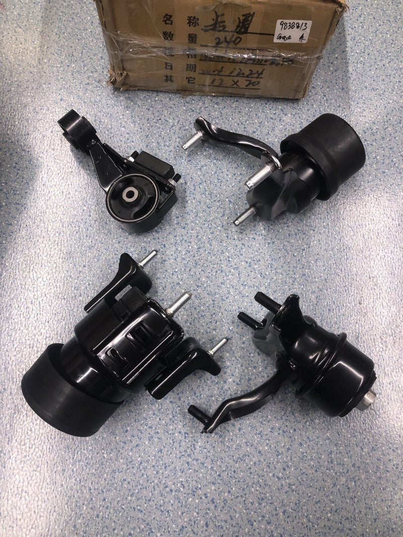 DURAFORCE 4x Fit for 2004-2006 Toyota Sienna 3.3L 2WD Engine Motor & Trans Mount Set