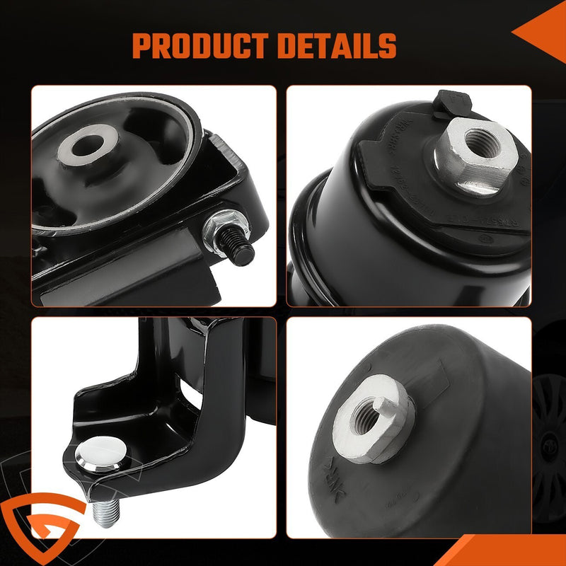 DURAFORCE 4x Fit for 2004-2006 Toyota Sienna 3.3L 2WD Engine Motor & Trans Mount Set