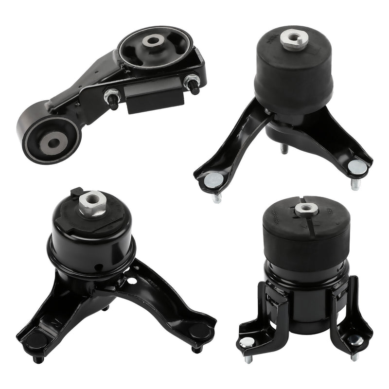 DURAFORCE 4x Fit for 2004-2006 Toyota Sienna 3.3L 2WD Engine Motor & Trans Mount Set