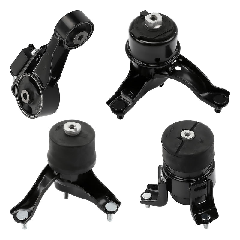 DURAFORCE 4x Fit for 2004-2006 Toyota Sienna 3.3L 2WD Engine Motor & Trans Mount Set