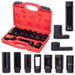 DURAFORCE 10pc Oxygen Sensor Socket Set Sensor Oil Pressure Sending Unit Removal Tool New